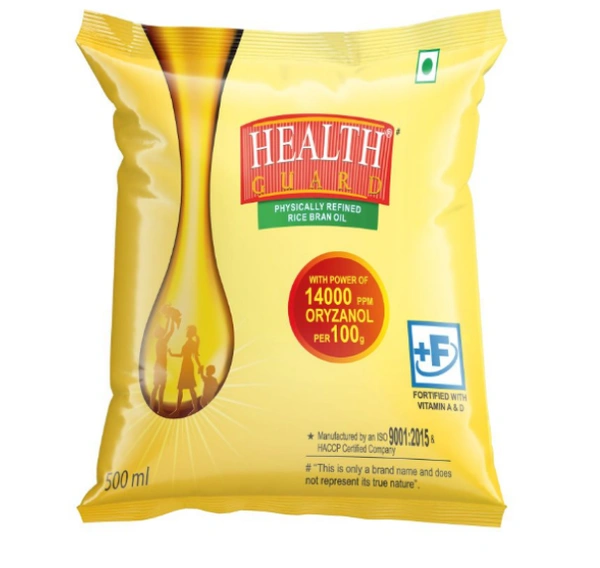 Health Guard Rice Bran Oil(500 ml)